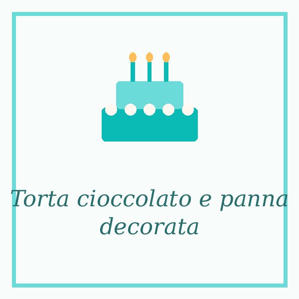 torte con cioccollato fondente, torte con panna, torte con decori 
